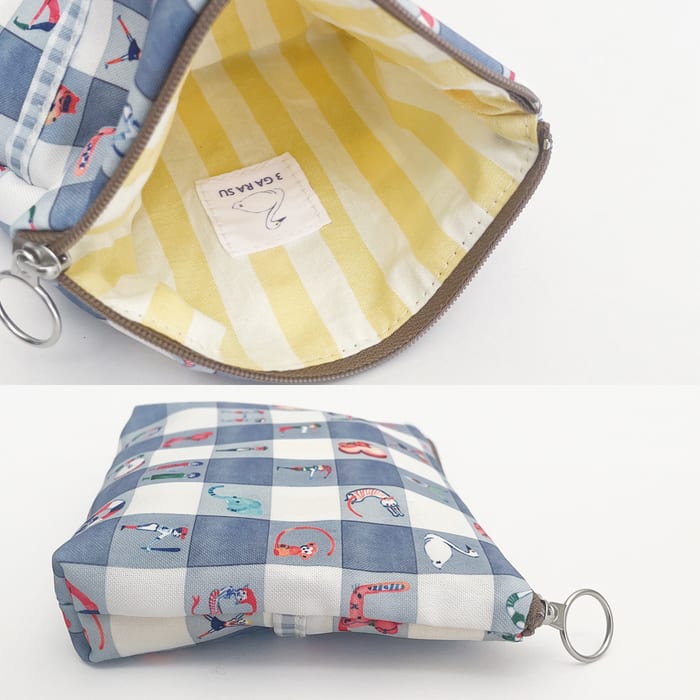 ABC DESIGN ティッシュケース付ポーチ